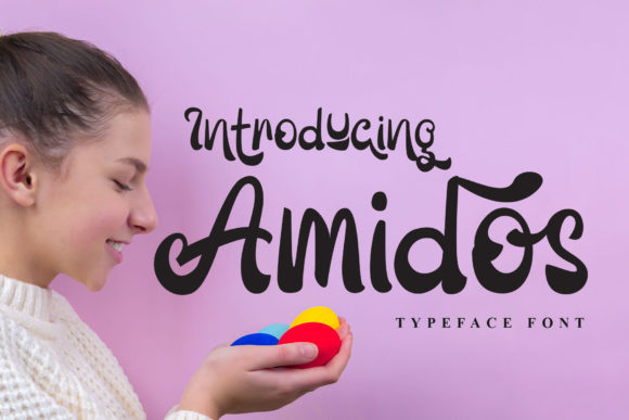 Amidos: A Display Font That Makes Your Headlines Instantly Clickable
