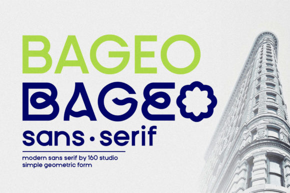 Bageo: A Modern Display Font for Editorial Calm