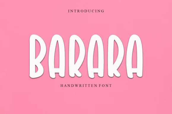 Barara: A Display Font That Balances Charm and Authority
