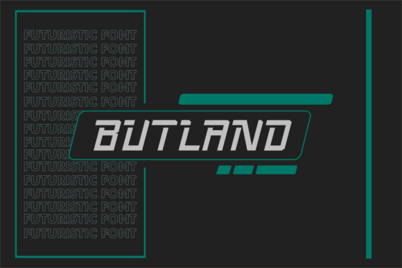Butland Display Font for Handmade Labels & Printables
