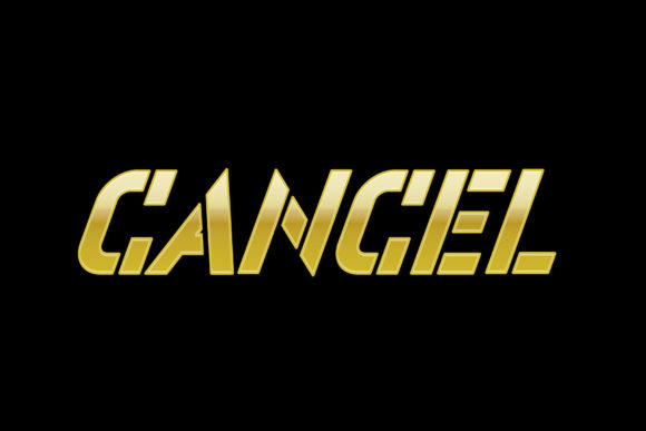 Cancel: A Bold, Unapologetic Display Font