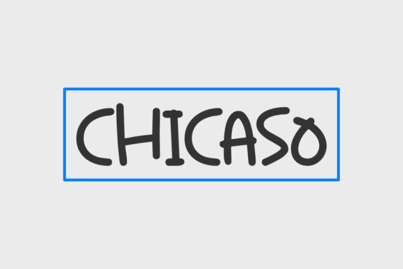 Chicaso: A Friendly Display Font for Small Business Branding
