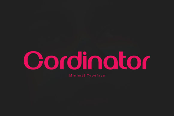 Cordinator: A Display Font That Cuts Through the Feed