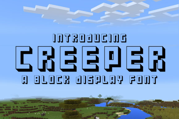 Creeper: A Bold, Unsettling Display Font