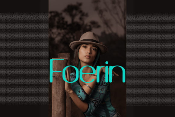 Foerin Typeface: A Minimalist Display Font That Earns Its Space