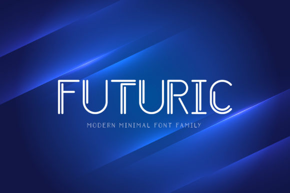 Futuric: A Minimalist Display Font for Editorial Clarity