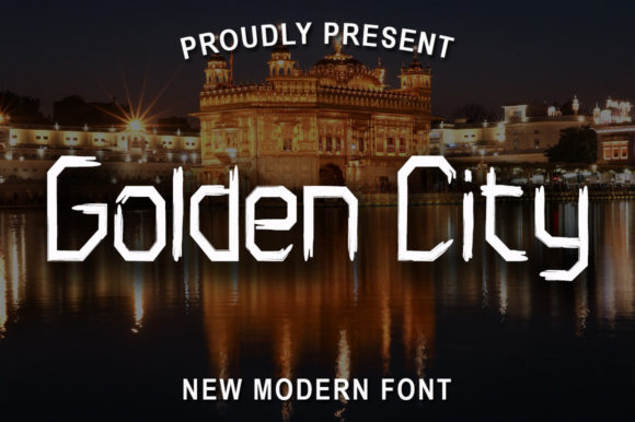 Golden City: A Display Font That Elevates Digital Branding