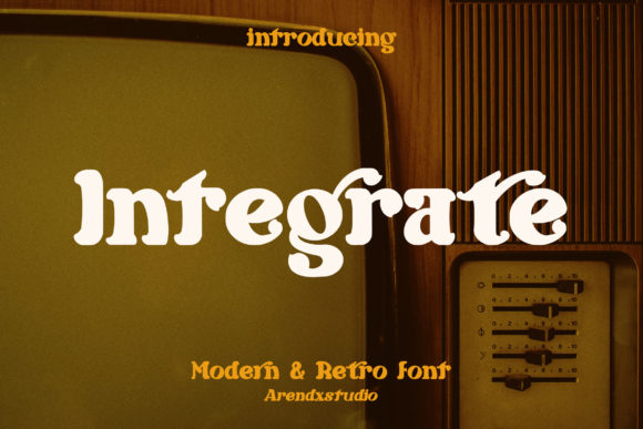 Integrate: A Display Font That Earns Its Space