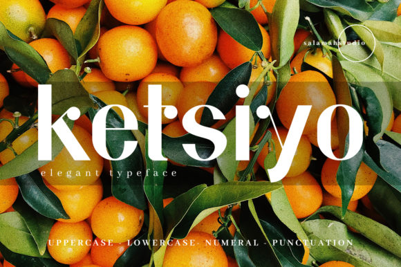 Ketsiyo: A Display Font That Anchors Your Editorial Voice