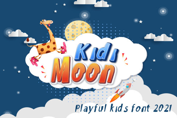 Kidi Moon: A Playful Display Font for Scroll-Stopping Campaigns