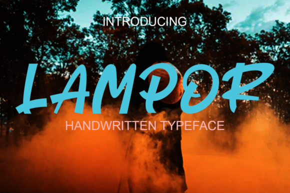 Lampor: A Bold Display Font That Brings Street-Styled Energy to Real Branding