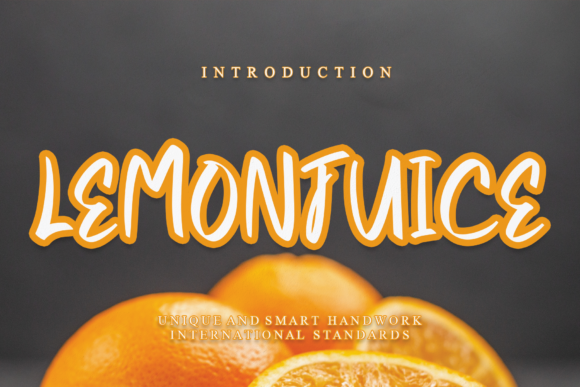 Lemonjuice: A Zesty Display Font That Demands Attention