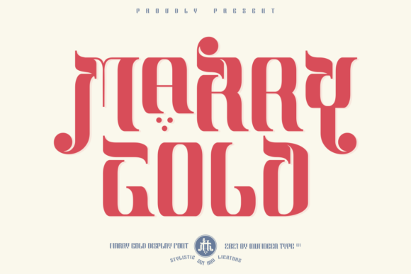 Marry Gold: A Display Font That Elevates Editorial Design