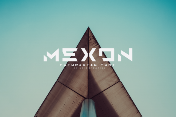 Mexon: A Futuristic Display Font That Commands Attention Online