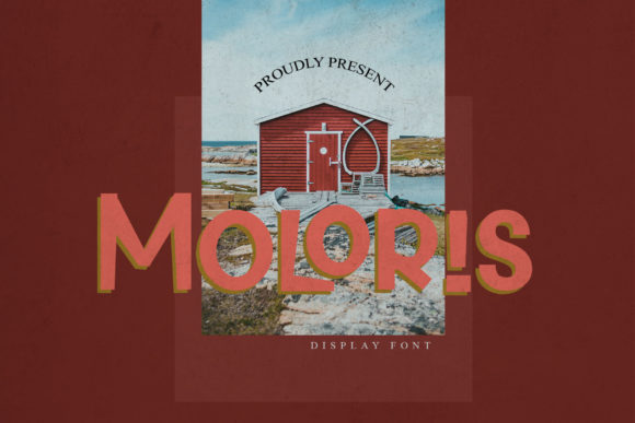 Moloris: A Display Font for Editorial Clarity and Casual Charm