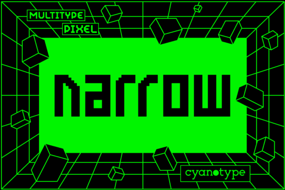 MultiType Pixel Narrow: A Display Font That Adds Edge Without Sacrificing Clarity