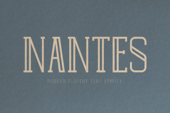 Nantes: A Display Font That Commands Attention