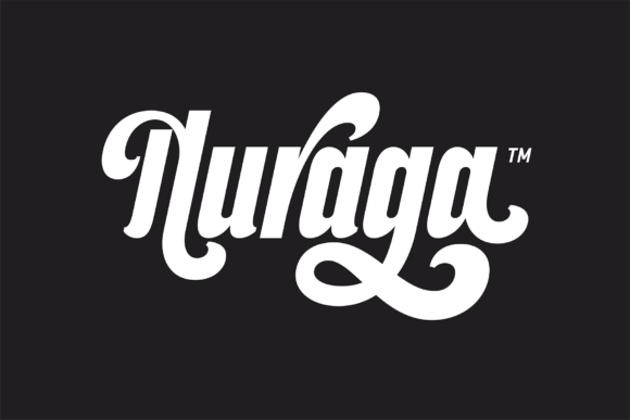 Nuraga: A Bold Display Font for Confident Digital Branding