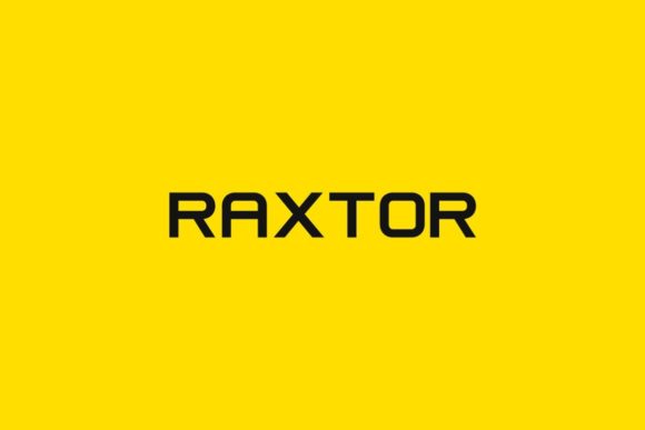 Raxtor: A Robotic Display Font That Adds Instant Polish