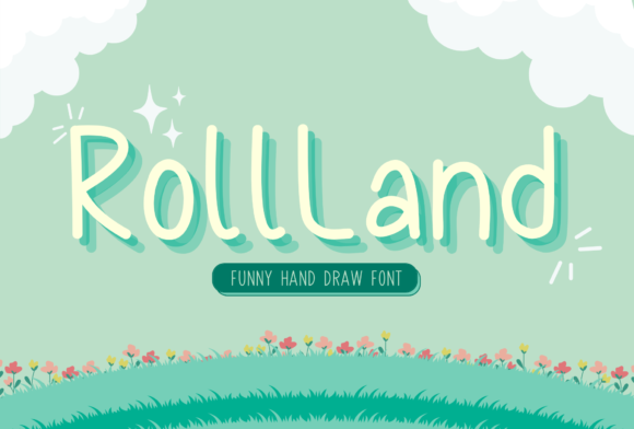 Roll Land: A Display Font That Turns Heads Instantly