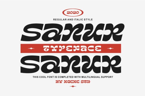 Sanur: A Modern Display Font That Lifts Your Digital Brand