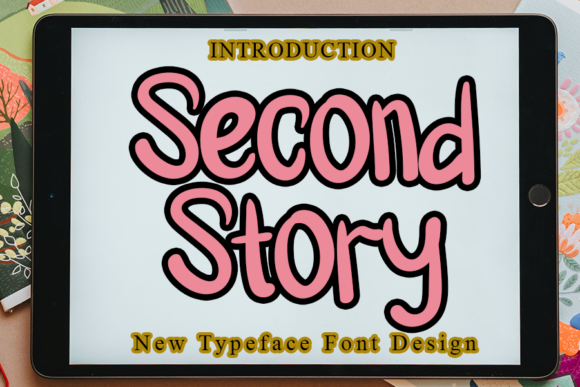 Second Story: A Friendly Display Font That Elevates Real Business Materials